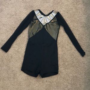 Girls Sequin Dance Costume